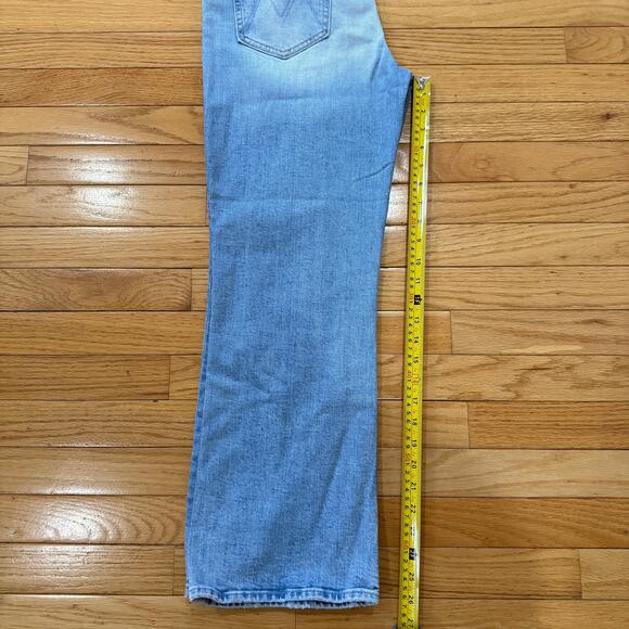 Mother The Scooter Ankle Bootcut Jeans in Don't be a Square Size 29 - Picture 13 of 13